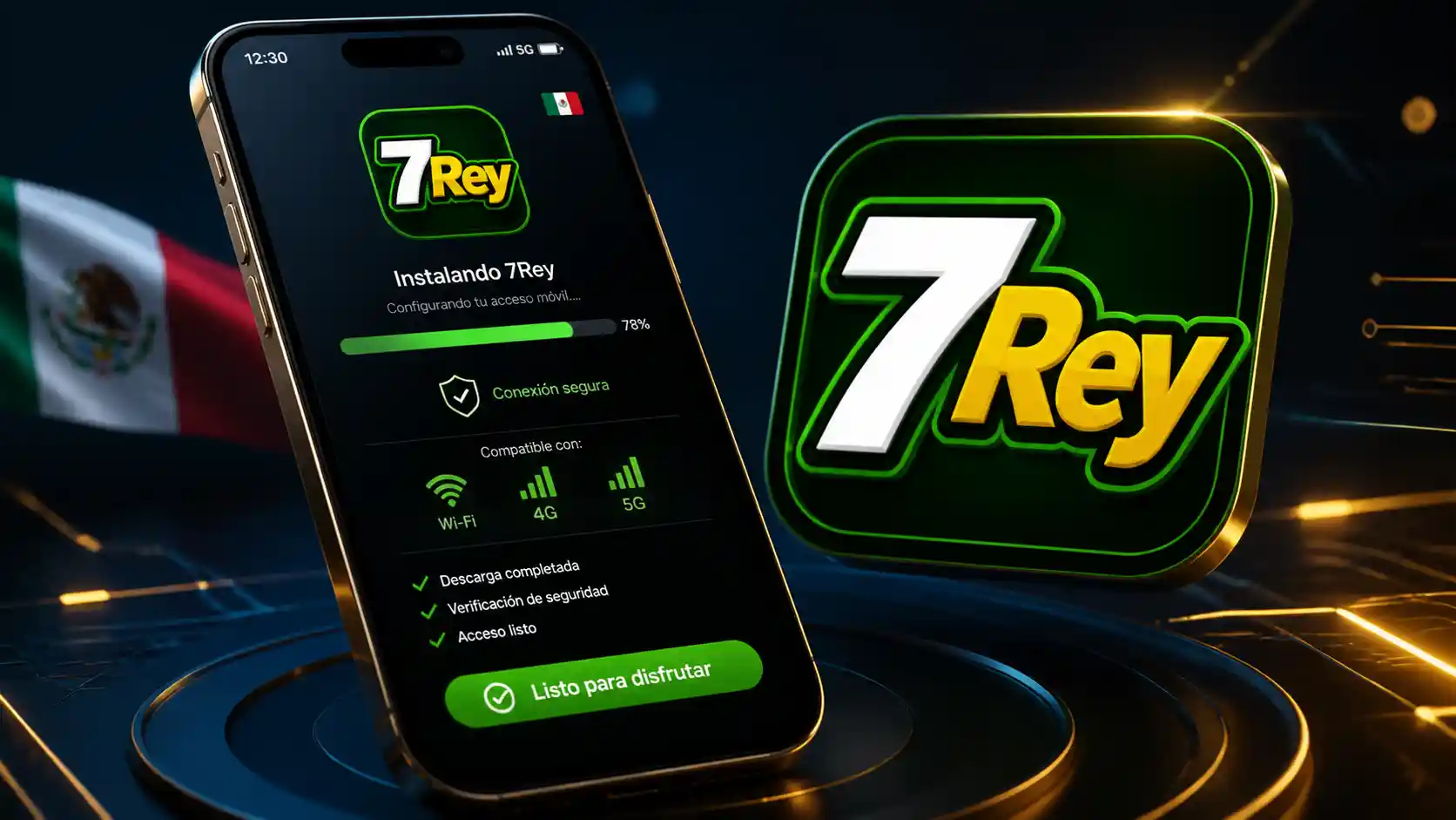 Instalación y configuración de la aplicación móvil de 7Rey